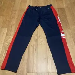 Champion ジョガーパンツ ネイビー/レッド