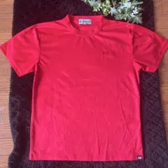 【訳あり美品】【Kaepa】吸汗速乾！メッシュTシャツ★レッド★メンズM★のサムネイル
