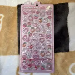 ぽ*）様 ボンボンドロップシール ももいろボンボン