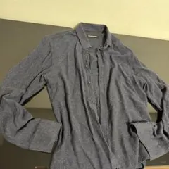 EMPORIO ARMANI ダークブルー 長袖シャツ