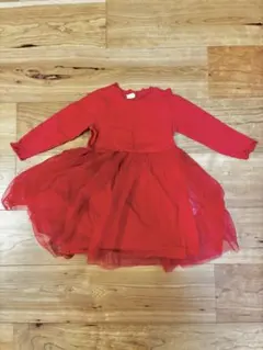 H&Mフリル付きワンピース 90cm