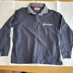 クロコダイル 長袖ポロシャツ