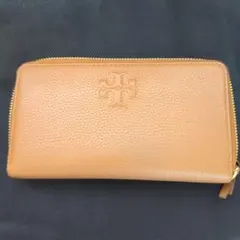 Tory Burch 長財布 ラウンドファスナー ブラウンのサムネイル