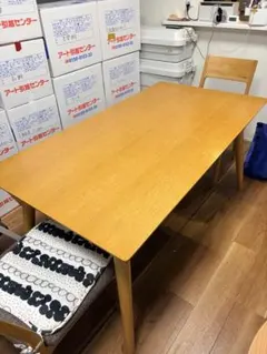 本日迄 カンディハウス テーブル オーク材 旭川家具 北欧スタイル