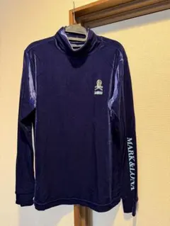 ⭐️新品未使用⭐️マークアンドロナ、ベルベットモックネック【４８】Ｌ ⭐️新品未使用⭐️マークアンドロナ、ベルベットモックネック