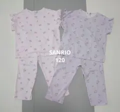 SANRIO　パジャマ　2点セット　120cmのサムネイル
