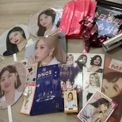 TWICE うちわ アルバム トレカ ペンライト ミナ推し まとめ売り セット