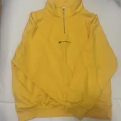 Champion 1/4ジップトレーナー レディース L イエロー