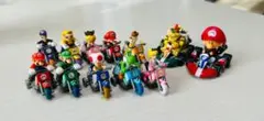 マリオカート Wii プルバックバイク ミニカー チョロQ全10種＋おまけ