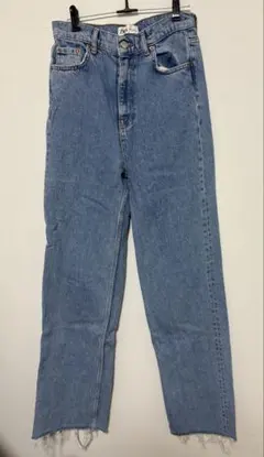 ZARA ライトブルーデニム ハイウエスト