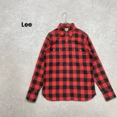 Lee/チェックシャツ/レッド×ブラック/カジュアル/古着/アメカジ/長袖