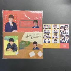 なにわ男子　大橋和也　カード　ステッカー