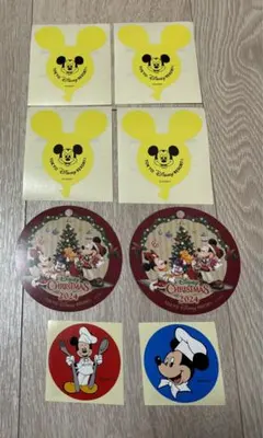 ディズニーランド クリスマスカード ステッカー