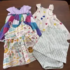 ベビー服 女の子 まとめ売り 80 90 ワンピース セット 夏服　おしゃれ