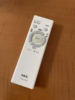 NEC RE0206 照明用リモコン ホワイト