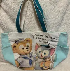 TDS ダッフィー&ジェラトーニトートバッグ エコバッグ