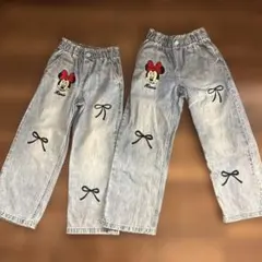 ミニーマウス デニムパンツ
