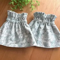 ハンドメイド　83.アームカバー　ショート丈