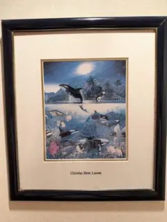 クリスチャン・ラッセン 絵画 額装品
