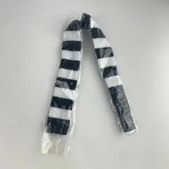 新品 未使用 メンズ 男性 ネクタイ シンプル ボーダー ネイビー ホワイトのサムネイル
