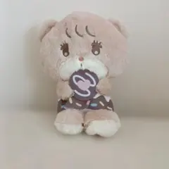 mikko　ドーナツデザインBIGぬいぐるみ②　ラテ