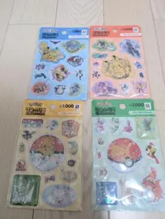 韓国限定 ダイソー ポケモン ステッカー シール セット 韓国ダイソー