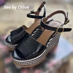 See by Chloé シーバイクロエ 厚底 ウェッジサンダル 23cmのサムネイル
