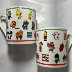 新品未使用 2個セット 陶器製マグカップ お菓子キャラ サークルKサンクスのサムネイル