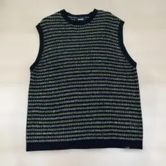 XLARGE ストライプ ベスト L
