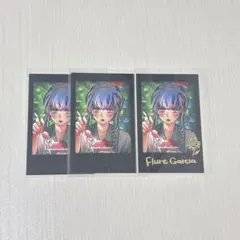 あくねこ ⌇ フルーレ 夏の思い出チェキ風カード
