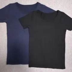 UNIQLO KIDS ユニクロ子ども用 半袖エアリズム 140.130 2枚