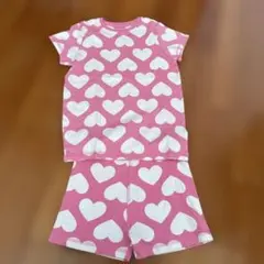 NEXT キッズ パジャマ ハート柄 ピンク 134cm