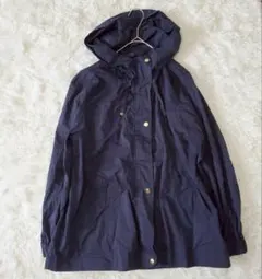 キロルアン マウンテンパーカー ジャンパー ネイビー（LL） 綿混 軽量アウター