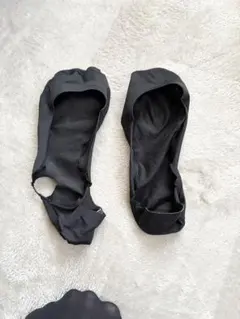 パンプスソックス　黒