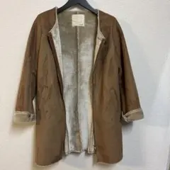 Sonny Label 美品　フェイクムートン　ジャケットコート　フリーサイズ