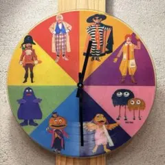 83年　マクドナルドランド　キャラクター　レコードクロック　時計　ロナルドのサムネイル