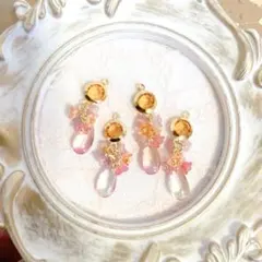 ハンドメイド オリジナルチャーム セット コネクター