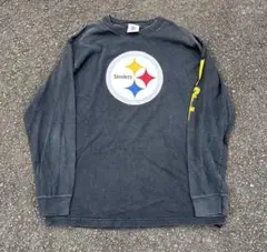 NFL Pittsburgh Steelers ビッグロゴ ロンT フェードのサムネイル