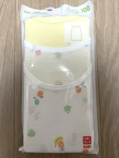 ユニクロ　メッシュ素材 ベビー肌着 サイズ100