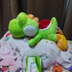 スーパーマリオ　特大サイズ　くたっとぬいぐるみ　ヨッシー
