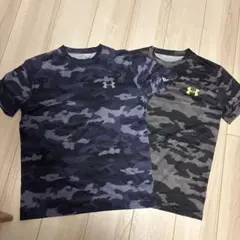 UNDER ARMOUR カモフラ柄 Tシャツ 2枚セット