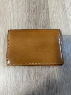 CYPRIS コードバン 名刺入れ ブラウン