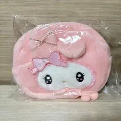 【新品未使用】マイメロディ キャラクター形ポーチ ツインアイドル