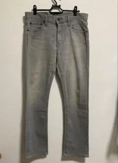 ユニクロ　メンズ ストレートデニム　（グレー）31インチ（79cm）
