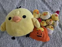 リラックマキイロイトリぬいぐるみセット