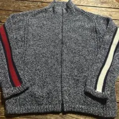 TOMMYHILFIGEトミーヒルヒンガージップアップニットカーディガンMサイズのサムネイル