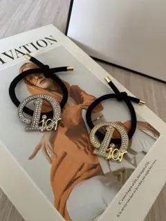 Dior ロゴ ヘアゴムセット