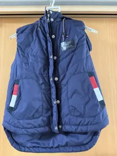 TOMMY HILFIGER ネイビー ダウンベスト