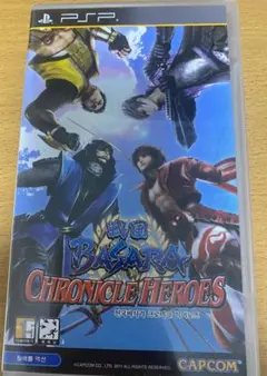 ★海外版・韓国版★PSP 戦国BASARA クロニクルヒーローズ 日本語 中古
