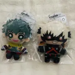 ナムコ限定 ヒロアカ ちみっともぬい 緑谷出久 爆豪勝己 - メルカリ